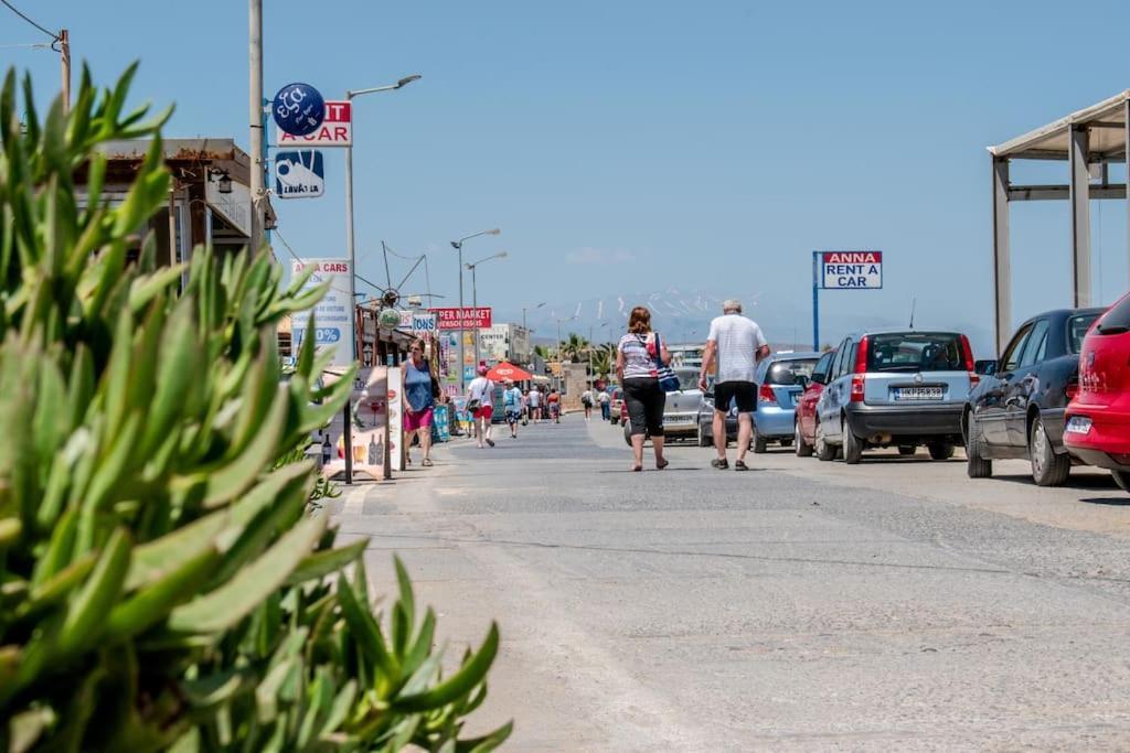 Md Residence Near The Beach W Bbq And Private Parking Hersonissos  Exterior foto